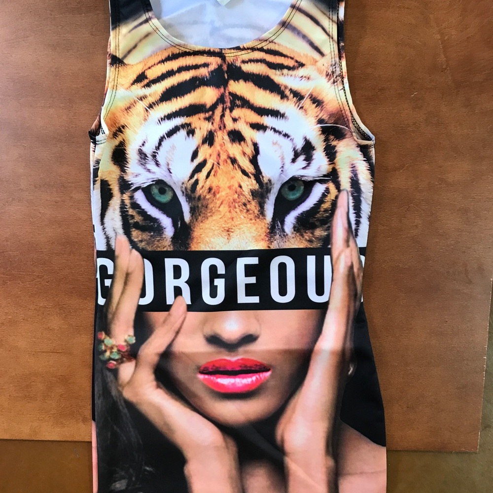 Gorgeous Tiger Dress
